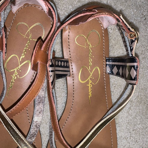 Jessica Simpson 8.5 Strappy Sandal - Picture 3 of 4